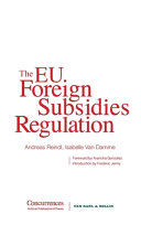 Copertina  The EU foreign subsidies regulation