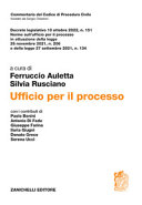Copertina  Decreto legislativo 10 ottobre 2022, n. 151 — Norme sull’ ufficio per il processo in attuazione della legge 26 novembre 2021, n. 206 e della legge 27 settembre 2021, n. 134