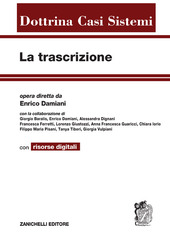Copertina  La trascrizione