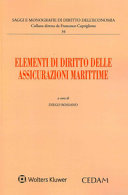 Copertina  Elementi di diritto delle assicurazioni marittime