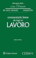 Copertina  Commentario breve alle leggi sul lavoro. 