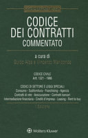 Copertina  Codice dei contratti commentato. I edizione