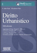 Copertina  Diritto urbanistico. Aggiornata al D. Lgs. 16 gennaio 2008, n. 4 (Correttivo al Codice dell'ambiente) e al D. Lgs. 26 marzo 2008, n. 63