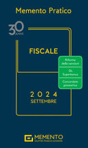 Copertina  Fiscale 2024. Memento pratico. Aggiornato al 2 agosto 2024
