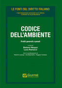 Copertina  Codice dell'ambiente : profili generali e penali
