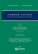 Copertina  Codice civile. Rassegna di giurisprudenza e dottrina. 2: Libri 2.-3. : Delle successioni e della proprietà : (artt. 456-1172)