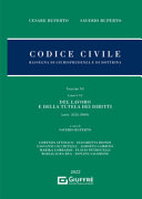 Copertina  Codice civile. Rassegna di giurisprudenza e dottrina Libri 5-6 : Del lavoro e della tutela dei diritti : (artt. 2555-2969)