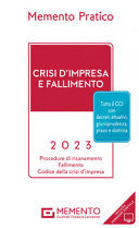 Copertina  Crisi d'Impresa e fallimento 2023. Memento pratico. Aggiornato al 19 dicembre 2022