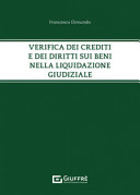 Copertina  Verifica dei crediti e dei diritti sui beni nella liquidazione giudiziale