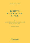 Copertina  Diritto processuale civile. V. La risoluzione non giurisdizionale delle controversie