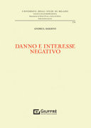 Copertina  Danno e interesse negativo