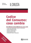 Copertina  Codice del consumo: cosa cambia. 