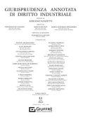 Copertina  GADI Giurisprudenza annotata di diritto industriale. LI. 2022