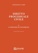 Copertina  Diritto Processuale Civile. 2: Il processo di cognizione