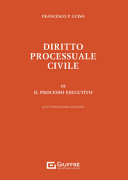 Copertina  Diritto Processuale Civile. 3: Il processo esecutivo