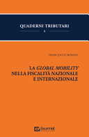 Copertina  La Global Mobility nella fiscalità nazionale e internazionale