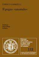 Copertina  Il pegno anomalo