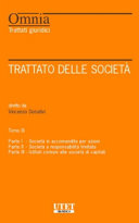 Copertina  Trattato delle Società. Tomo III Società in accomandita per azioni. Società a responsabilità limitata. Istituti comuni alle società capitali