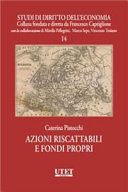 Copertina  Azioni riscattabili e fondi propri