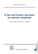 Copertina  Il Sale and purchase agreement : un contratto commentato : lezioni di diritto civile