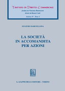 Copertina  La società in accomandita per azioni