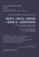 Copertina  Testo Unico Servizi Media e Audiovisivi. Annotato con dottrina e giurisprudenza D.Lgs. 8 novembre 2021 n. 208